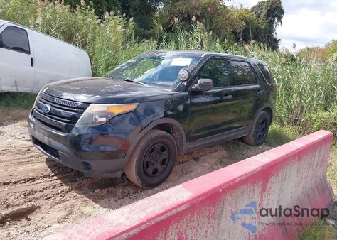 2015 Ford Police Interceptor из США, поврежденный, VIN 1FM5K8AR0FGC68568